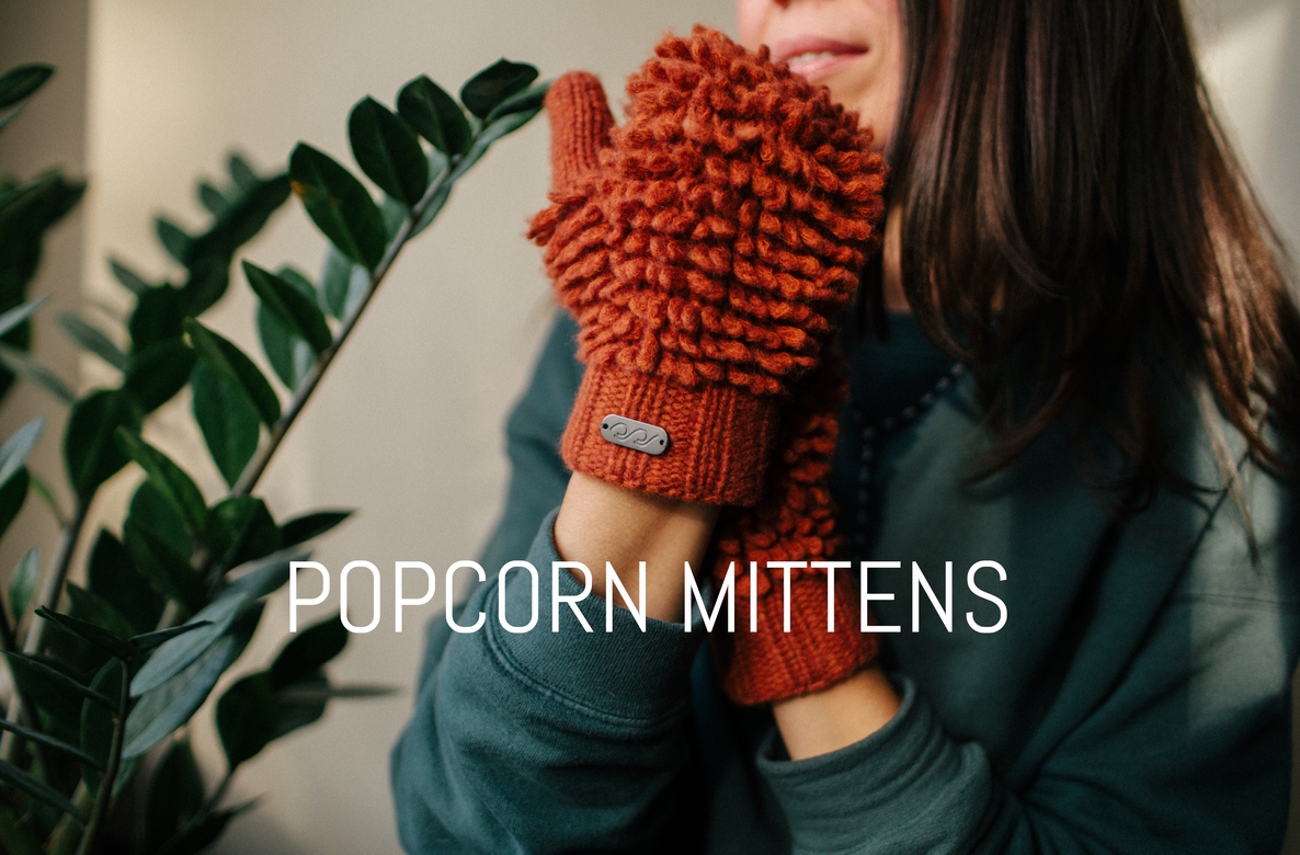 Описание варежек POPCORN