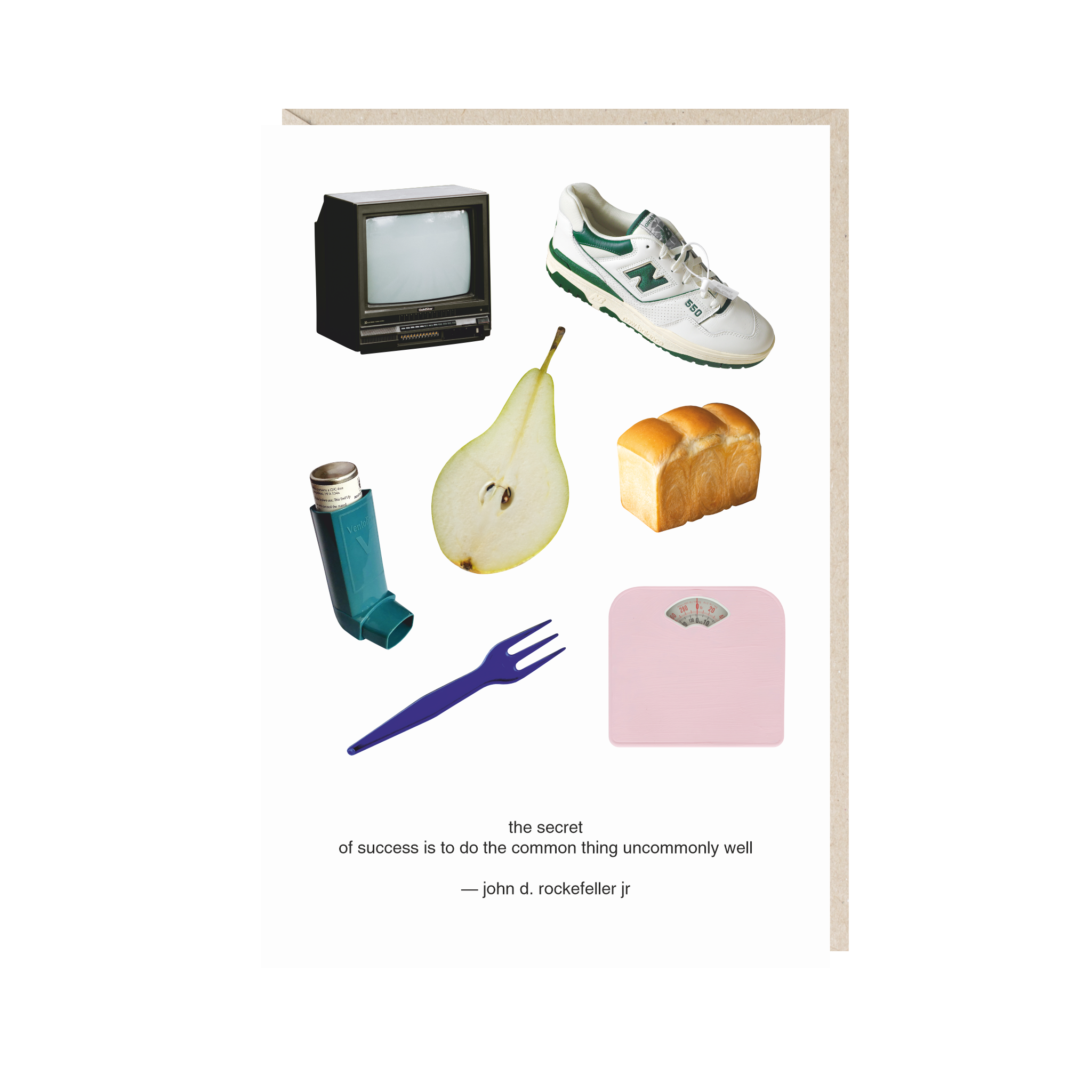 Открытка 10х15. Секрет успеха - делать обычное необыкновенно хорошо