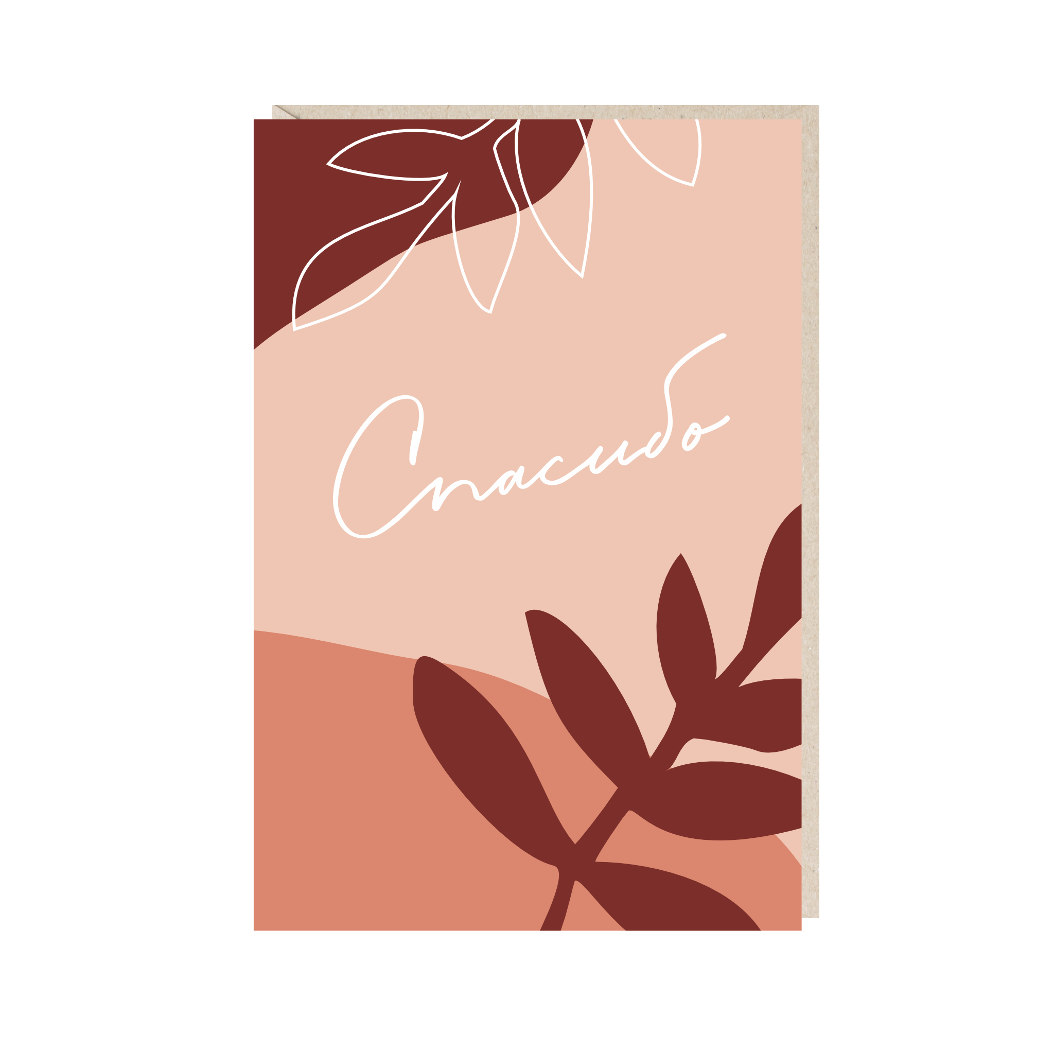 Открытка 10х15. Спасибо