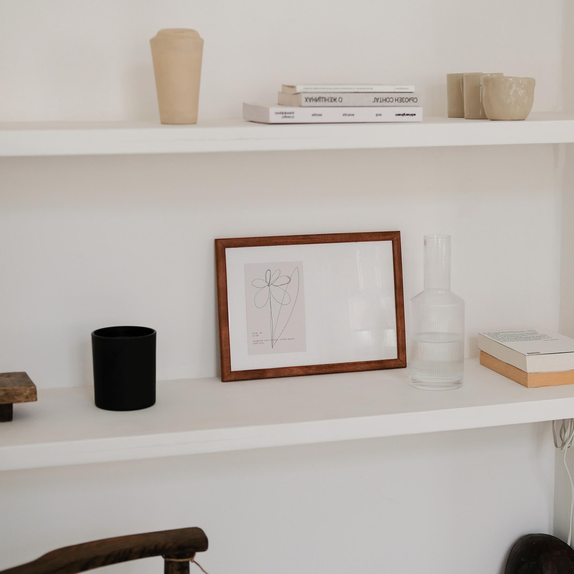 Открытка в раме