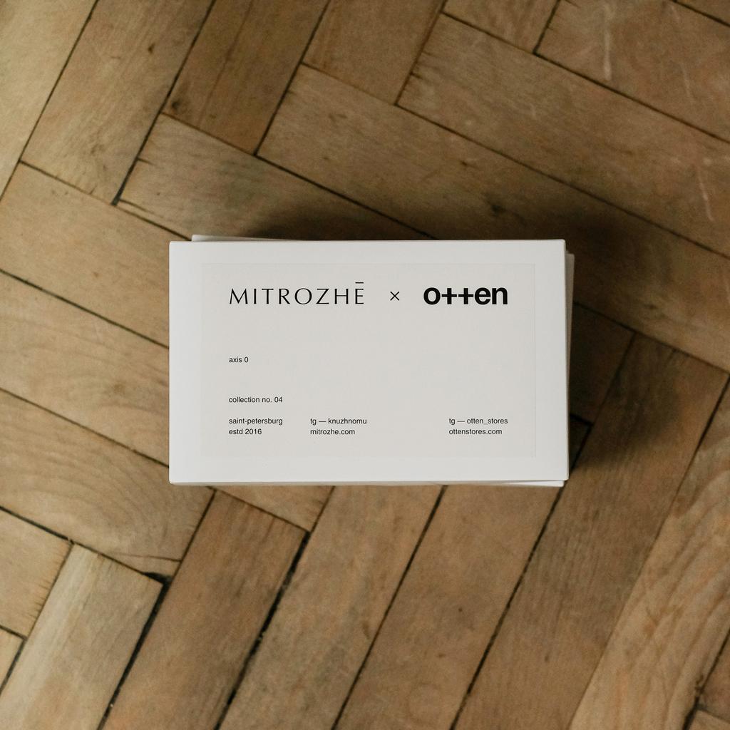 MITROZHE X OTTEN. Набор открыток. Axis 0 / Аксис 0. 14 штук