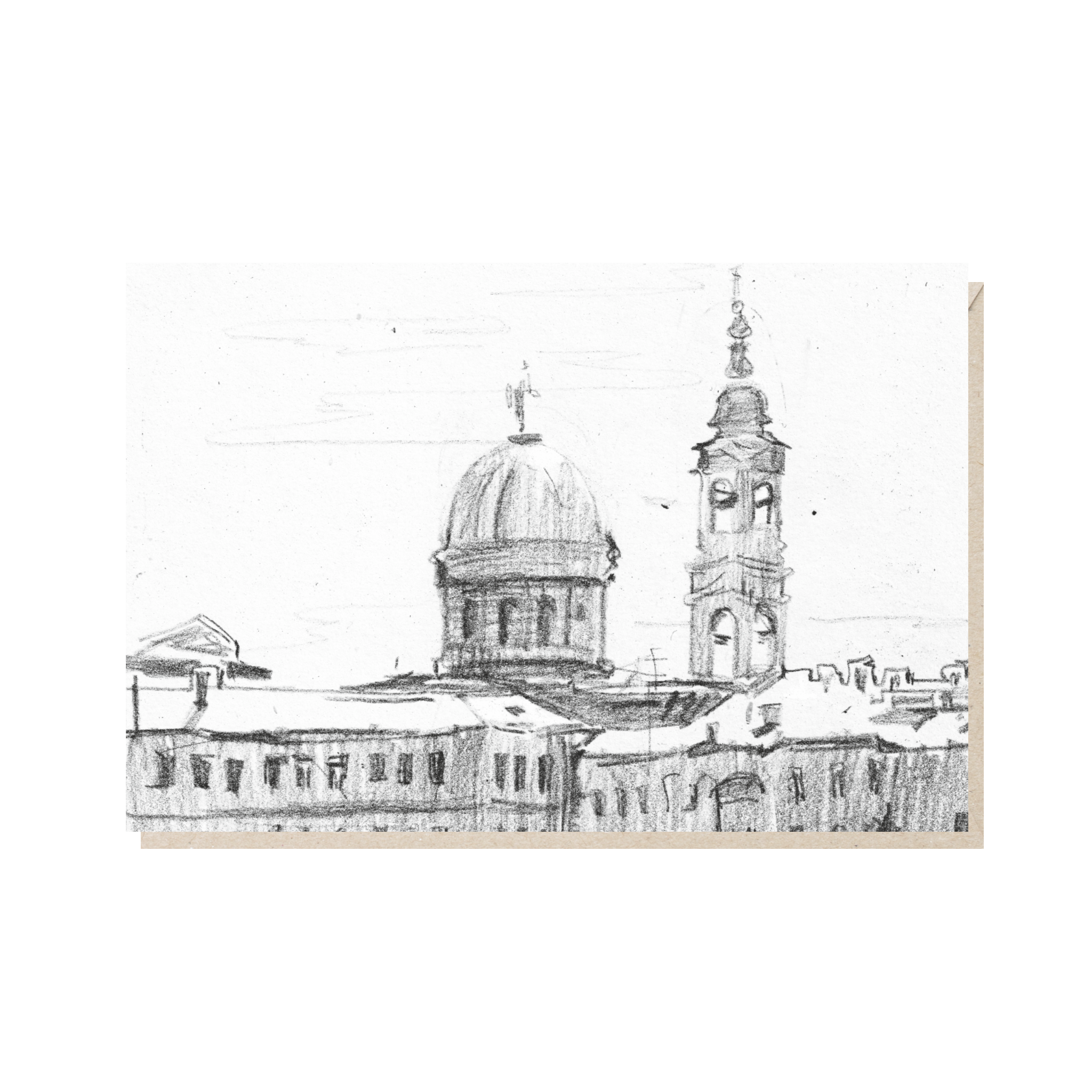 Открытка 10х15. Санкт-Петербург. У Тучкова моста