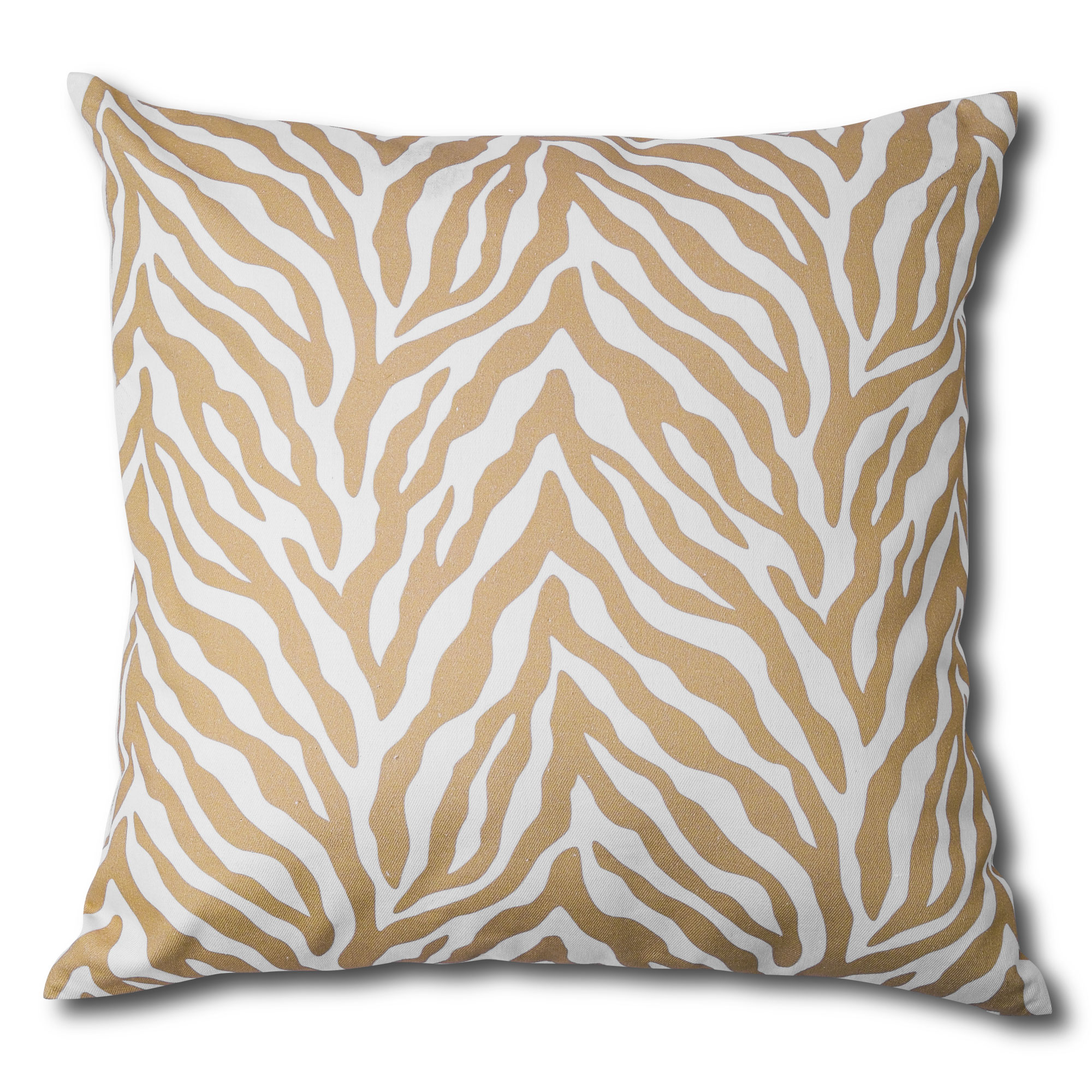 Чехол на подушку 45х45 см, "Зебра бежевая"