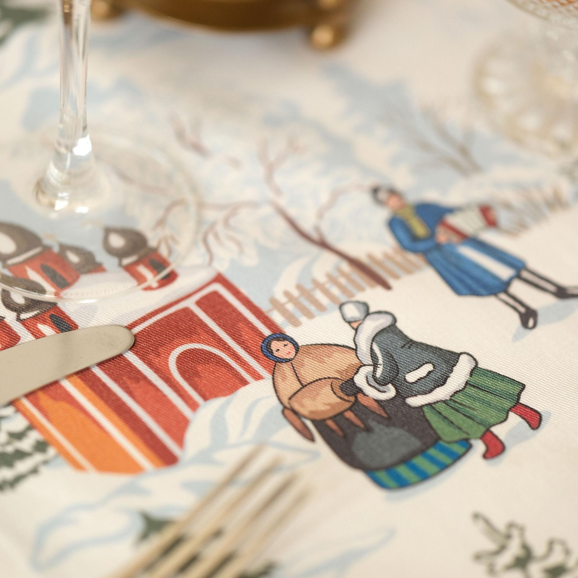 Дорожка на стол Рождество, 40х150см