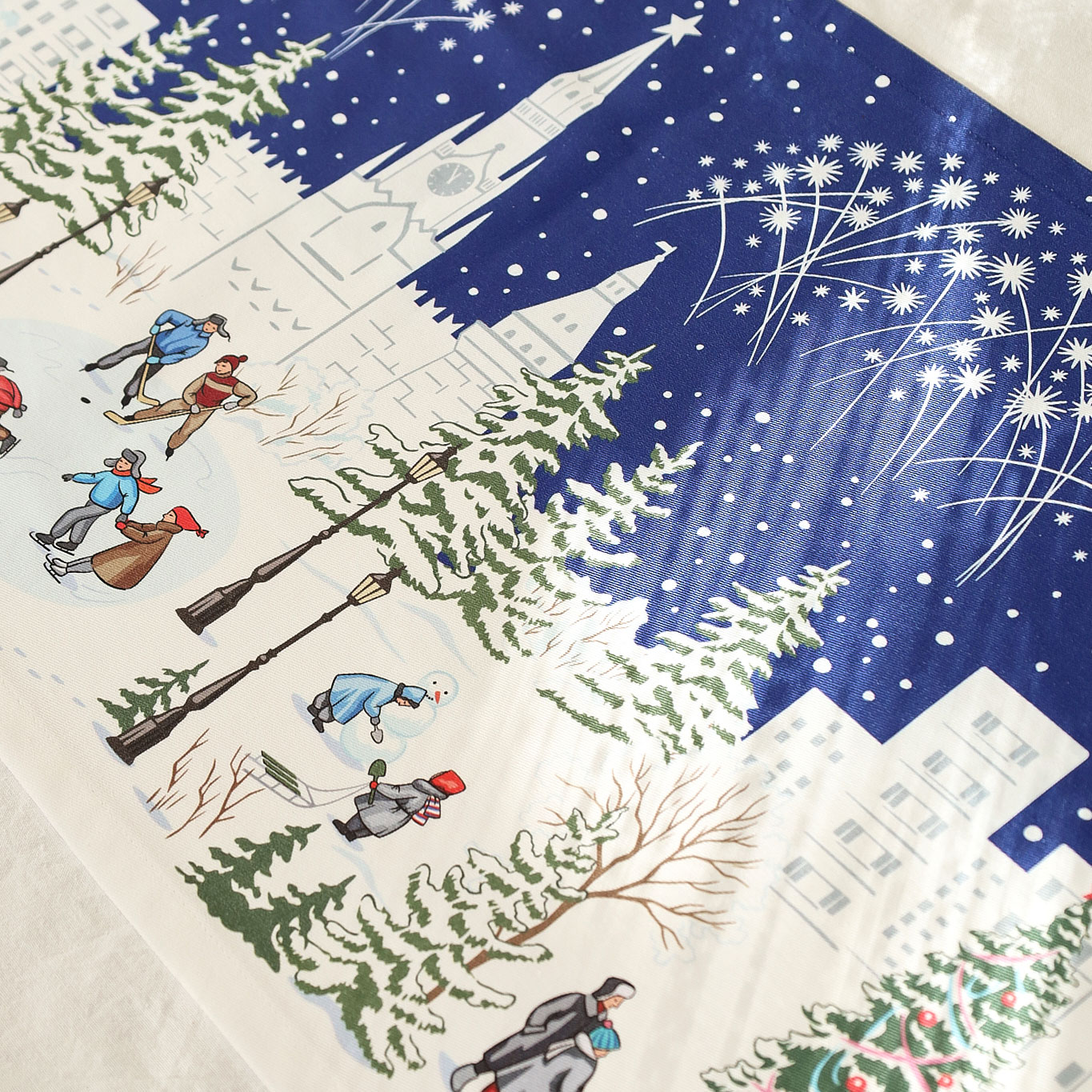 Дорожка на стол Новый год , 40х150см