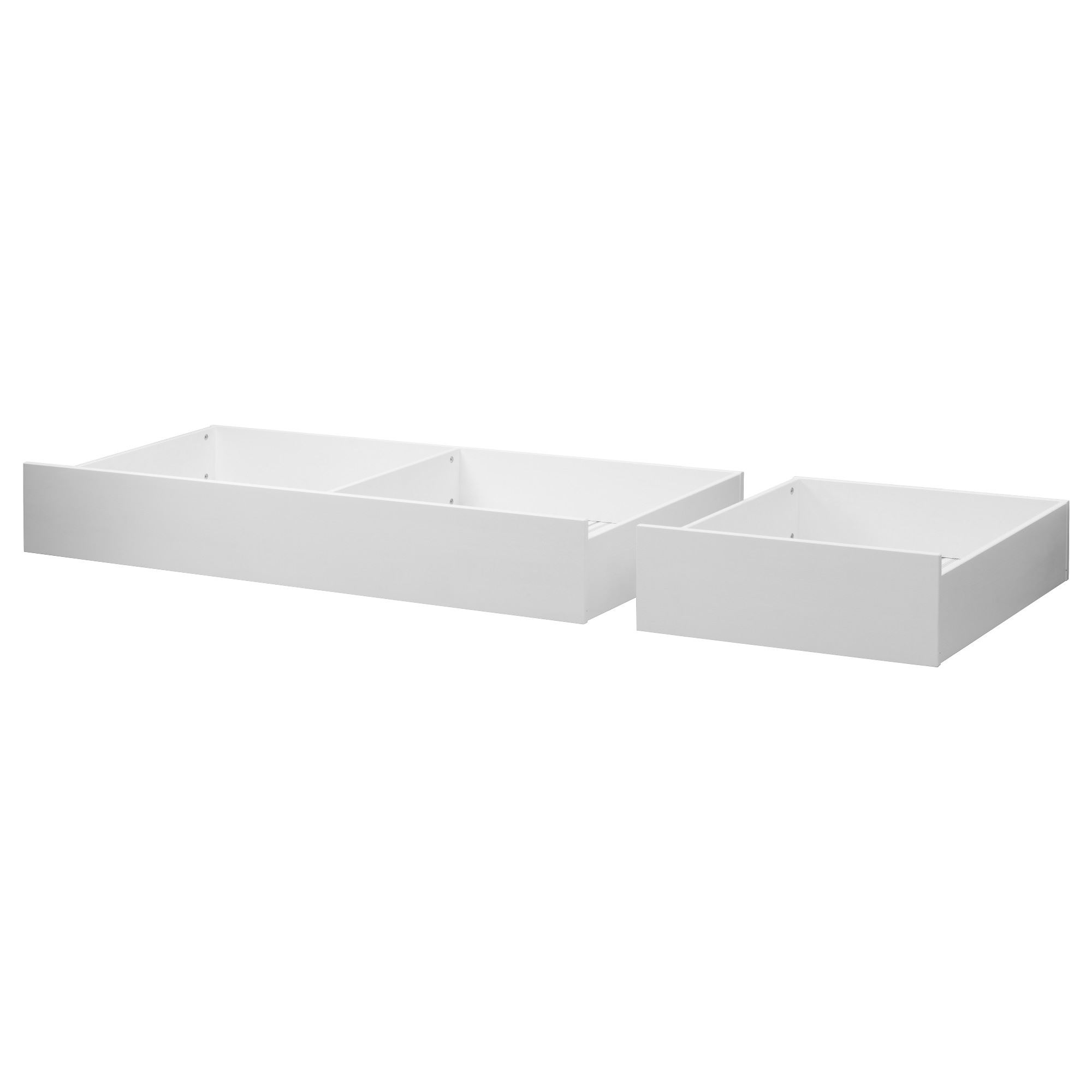 HEMNES IKEA Кроватный ящик, 2 шт., 200 см, белая морилка