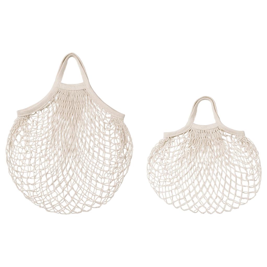 KUNGSFORS IKEA КУНГСФОРС Сетчатая сумка, 2 шт., неокрашенный