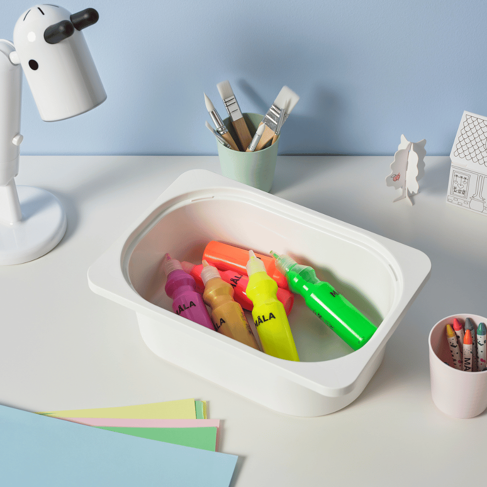 TROFAST IKEA Контейнер, белый 20x30x10 см