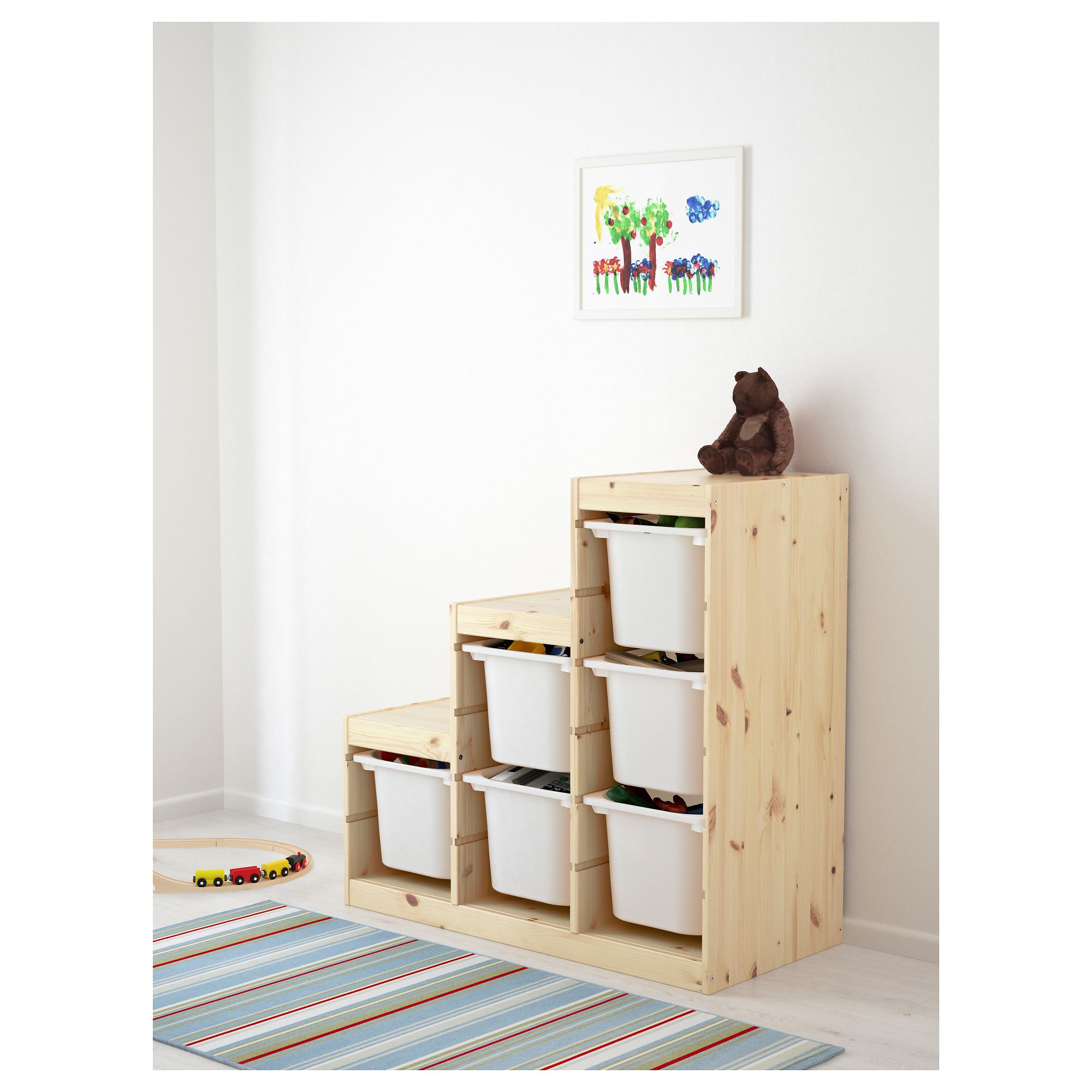 TROFAST IKEA Комбинация для хранения, 94x44x91 cm