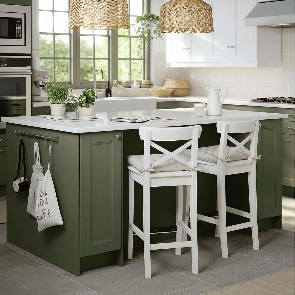 ROSENTORP IKEA Стул барный, /белый, 63 см