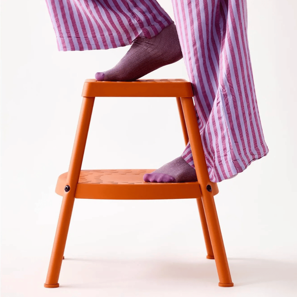 HADDARP IKEA Табурет-лестница, оранжевый