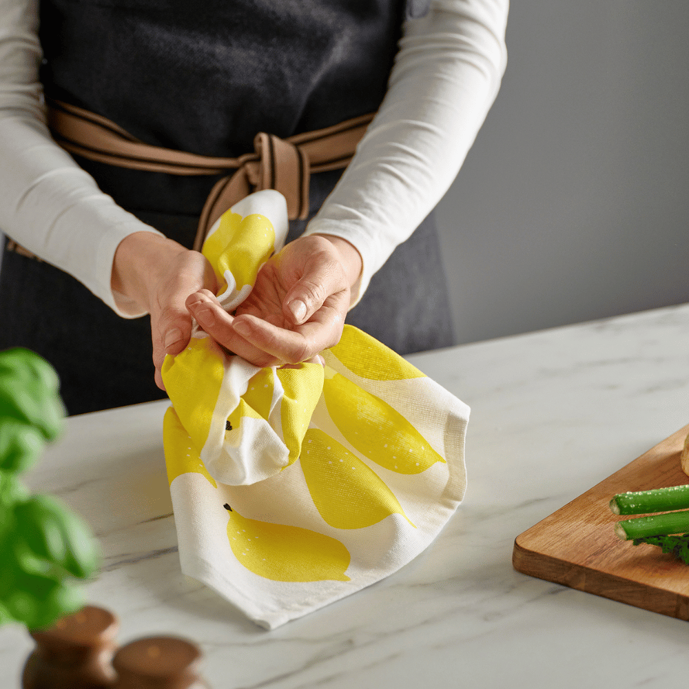 RINNIG IKEA Полотенце кухонное, разноцветный с рисунком, 45x60 см