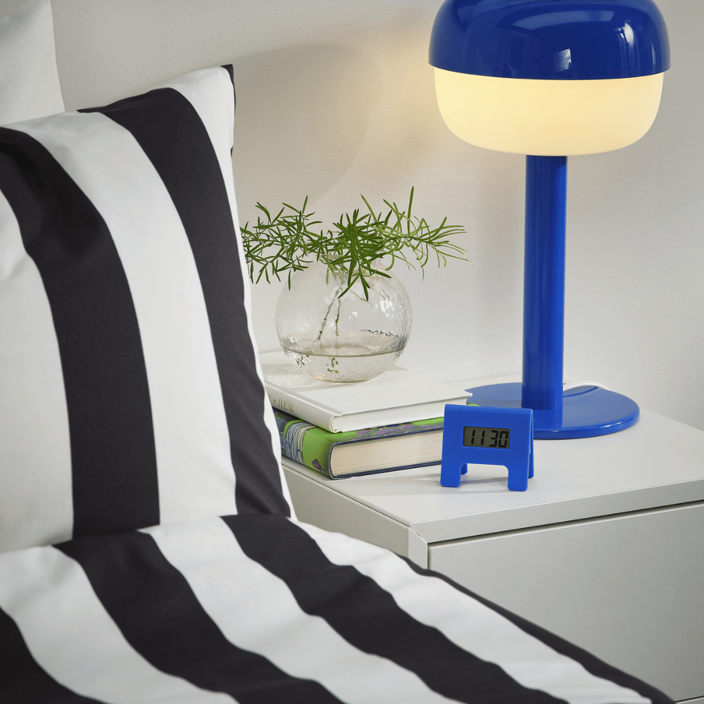 KUPONG IKEA Будильник, 4x6 см, ярко-синий