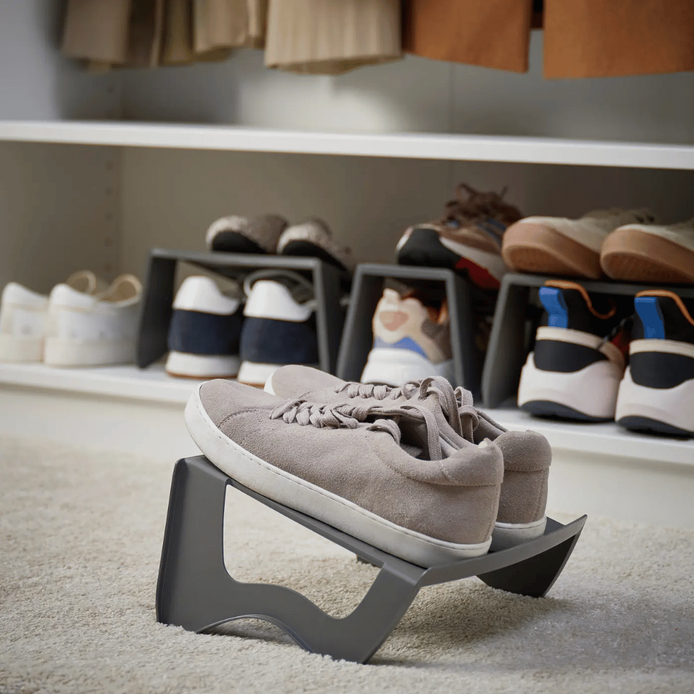 MURVEL IKEA Модуль для хранения обуви, серый  27x14x25 см