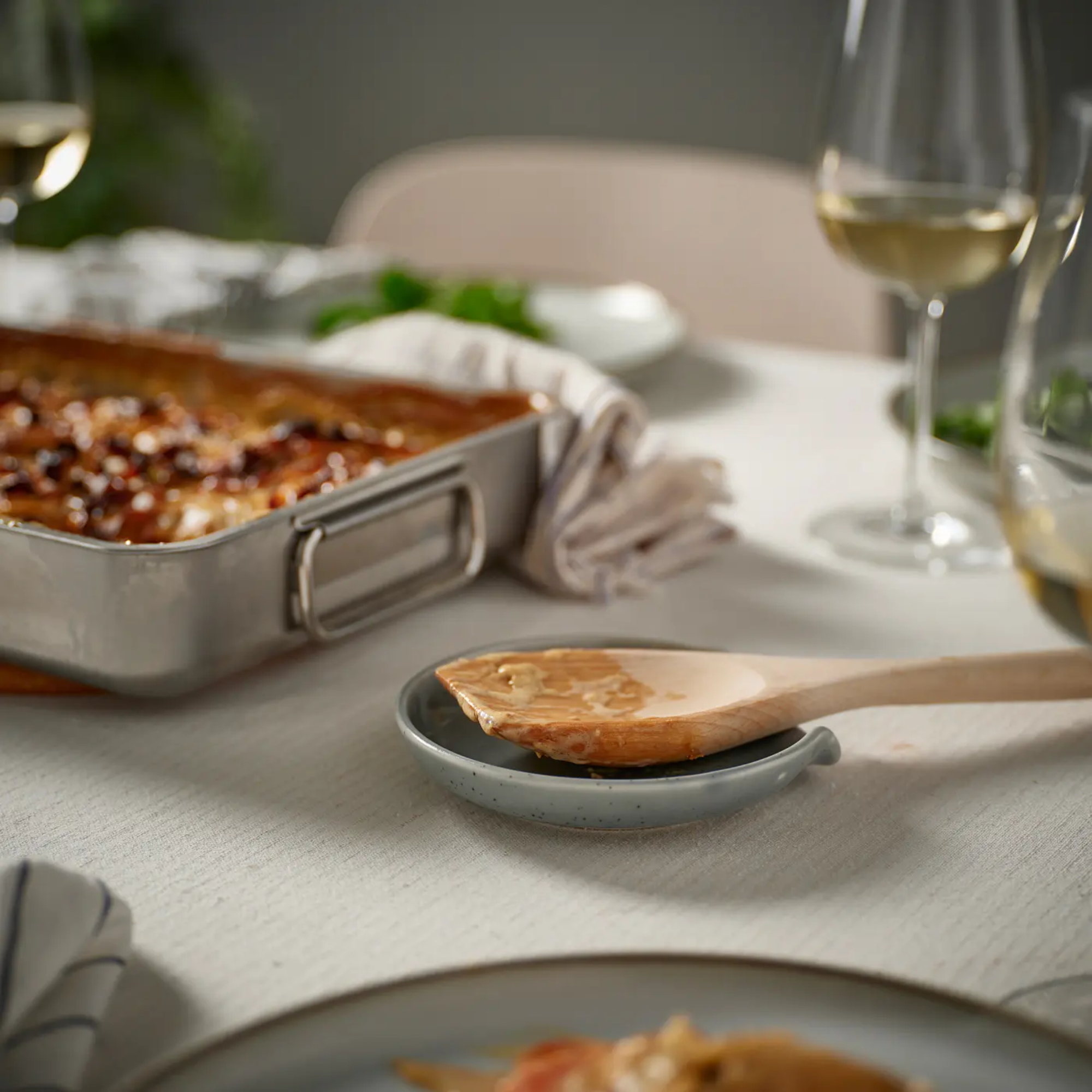 RODSYRA IKEA Подставка для ложки, светло-серо-голубой, 12 см