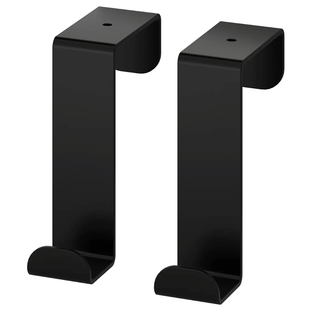SKOGSVIKEN IKEA Крючок для двери, чёрный