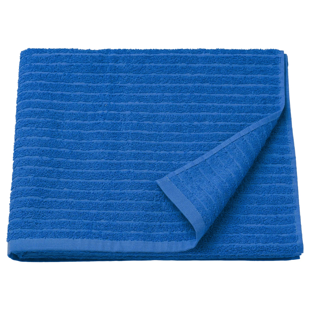 VAGSJON IKEA Банное полотенце, ярко-синий, 70x140 см