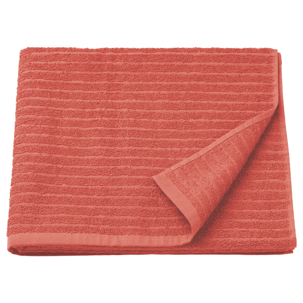 VAGSJON IKEA Банное полотенце, оранжево-красный, 70x140 см