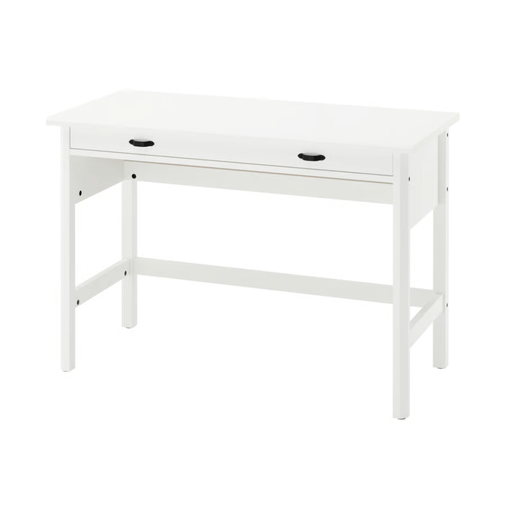 BRYTNING IKEA Письменный стол, белый, 110x53x75 см