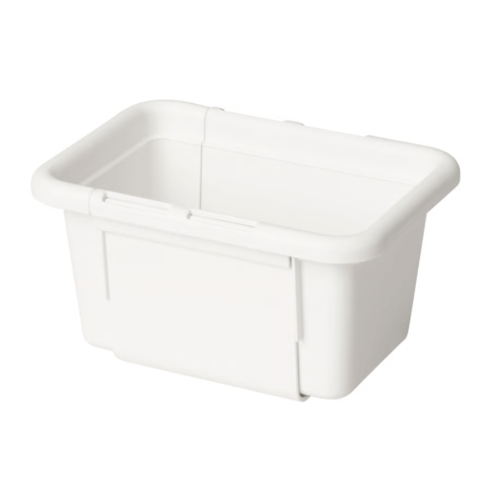 KACKLA IKEA Раздвижная коробка, белый, 13-18x9 см