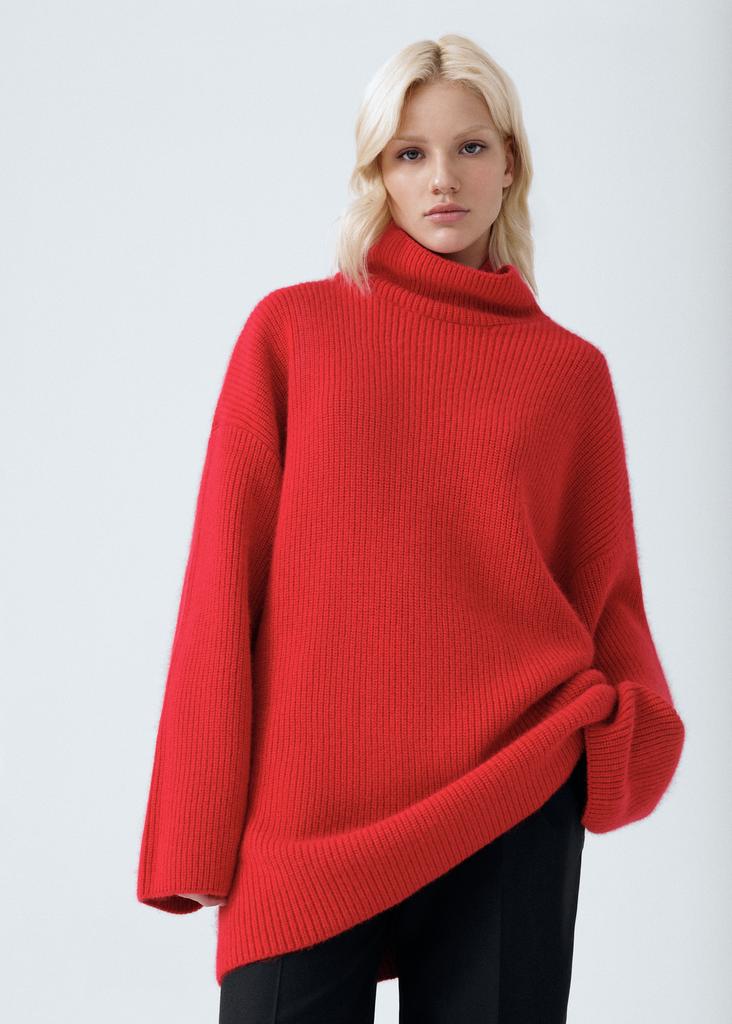 Свитер с воротом из 100% премиального кашемира