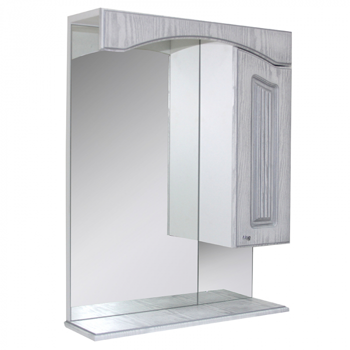 Шкаф навесной "Крит-60" патина серебро