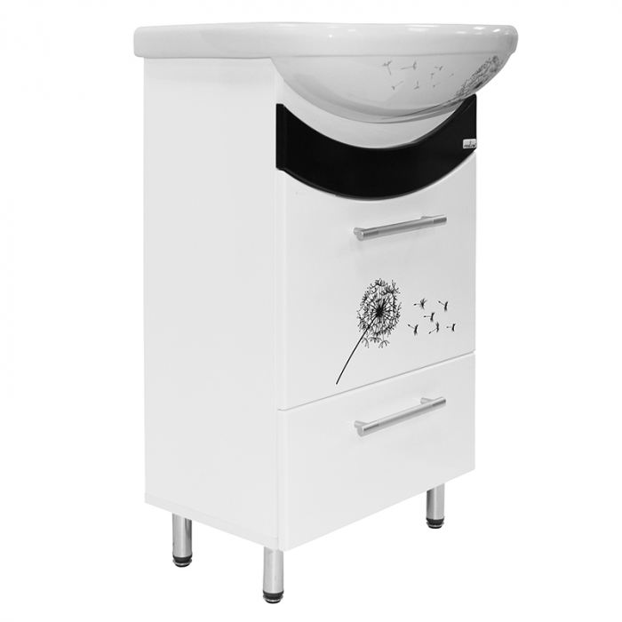 Тумба для ванной "Радуга-52" Одуванчик под ум.Альфана-52