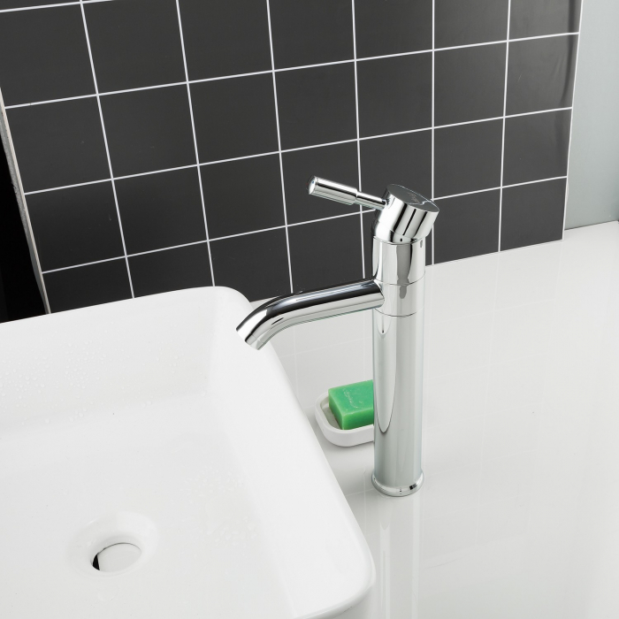 Смеситель для умывальника 1052-2F 40к  FRAP высокий, п/шпильку