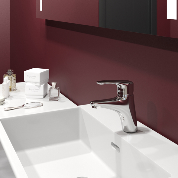 Смеситель ML13-04 для умывальника 40k  (без подводки) MIXLINE