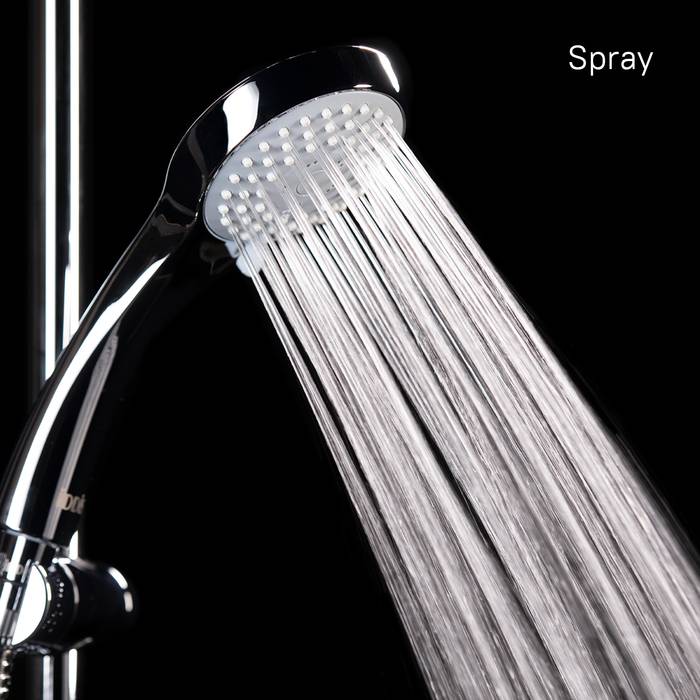 Лейка A11631 цилиндрич. 99мм, 3реж. Хром ,коробка IDDIS