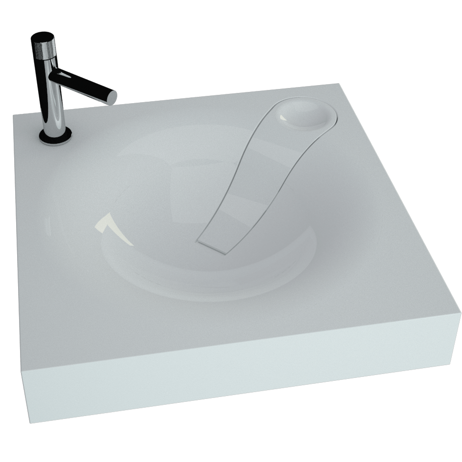 Умывальник "Angy" 60*60 ш*г над стиральной машиной Andrea