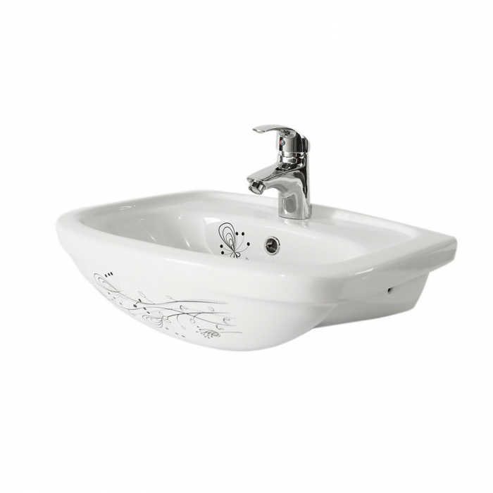 Умывальник "Арго-50" декор цветы Ст.Оскол