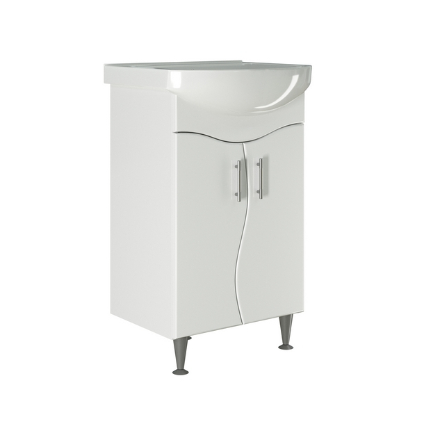 Тумба для ванной АНГАРА-52 под ум.Альфана-52 (ПВХ)