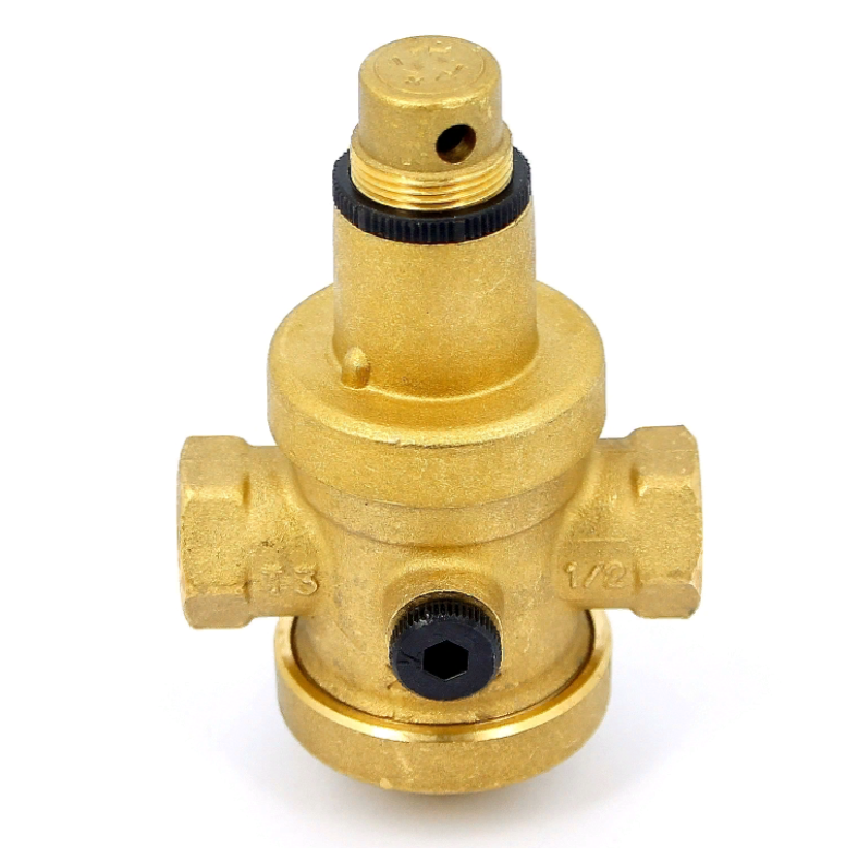 Редуктор давления 3/4" B с отверстием под аксиальный манометр UNI-FITT 204G3140