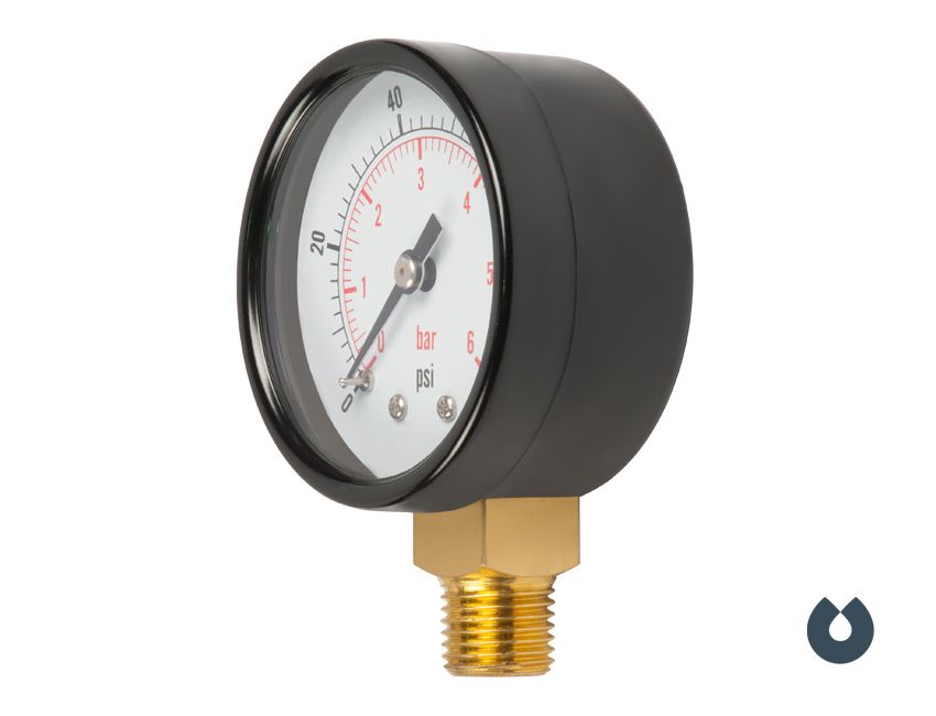 Манометр 1/4" 6bar радиальный UNIPUMP