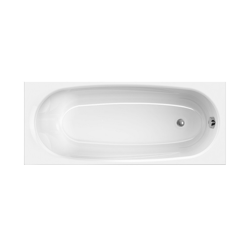 (Комплект) Ванна акриловая Standard 170*70*59+опора+экран Domani-Spa