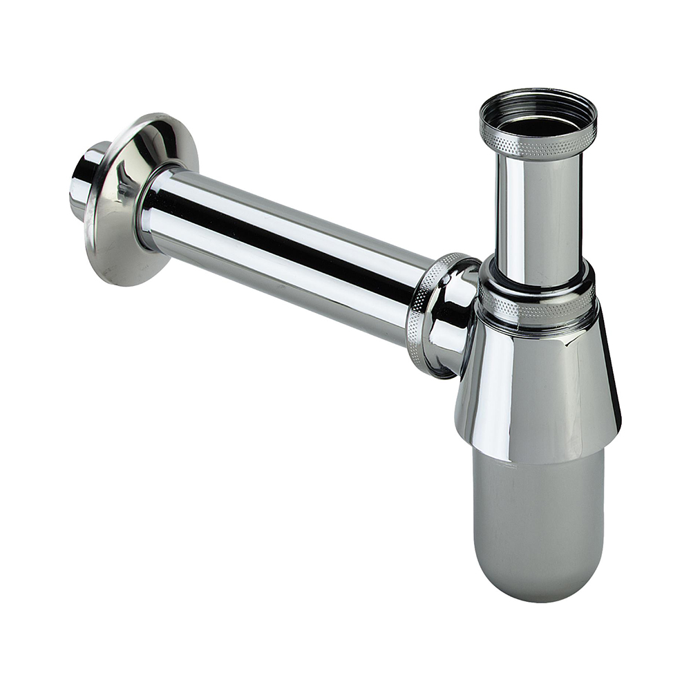 Сифон бутылочный д/умыв. б/верха d11/4"*11/4" хром (100674/5753) Viega