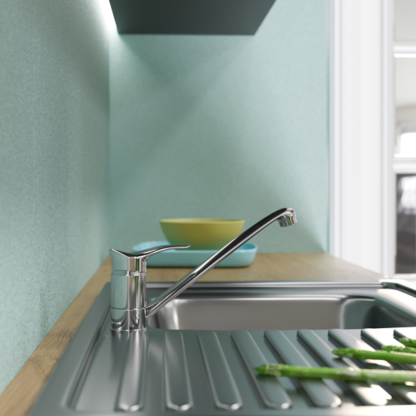 Смеситель ML03-03 для кухни 40k (без подводки) MIXLINE