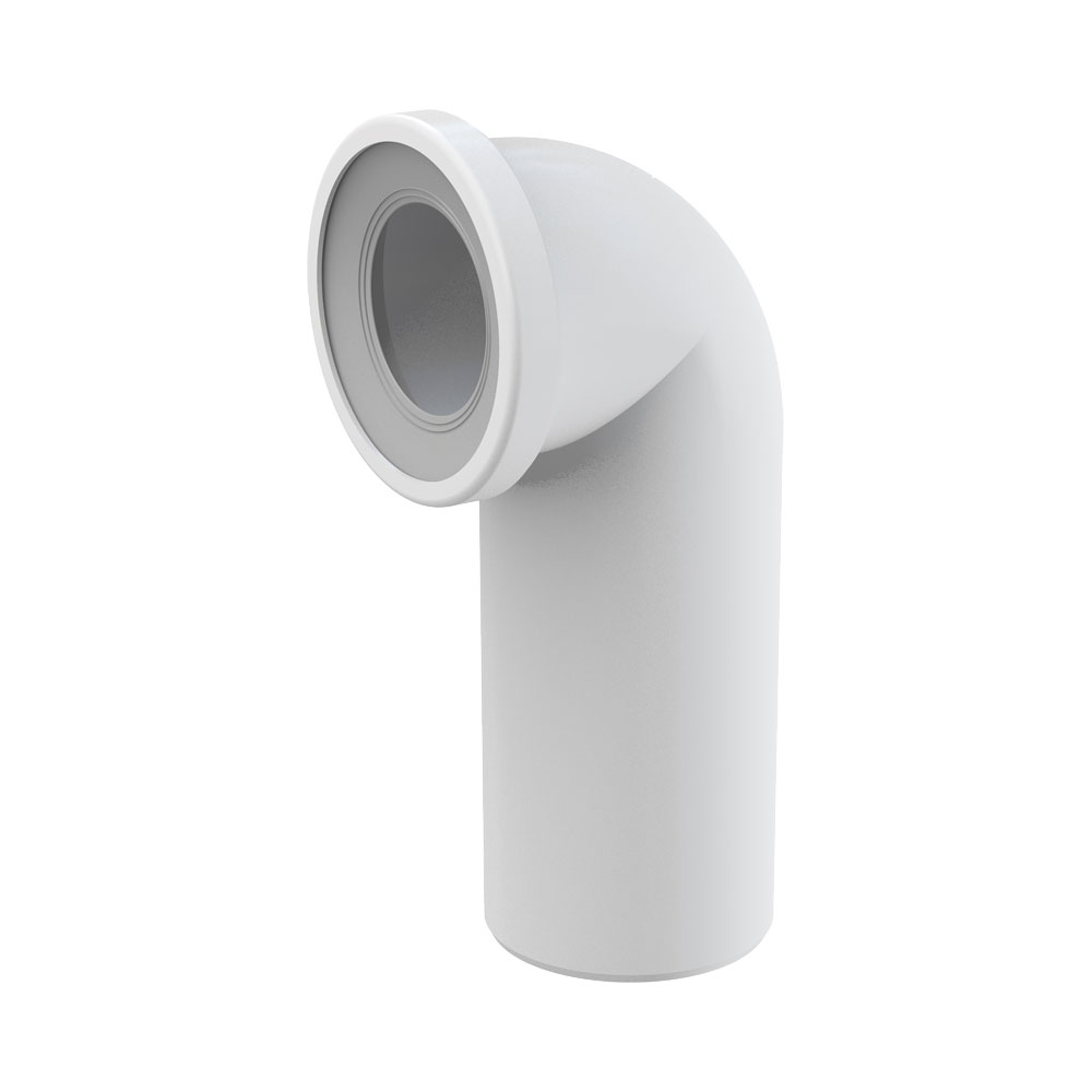 Колено для унитаза 90" A90-90 d100 AlcaPlast