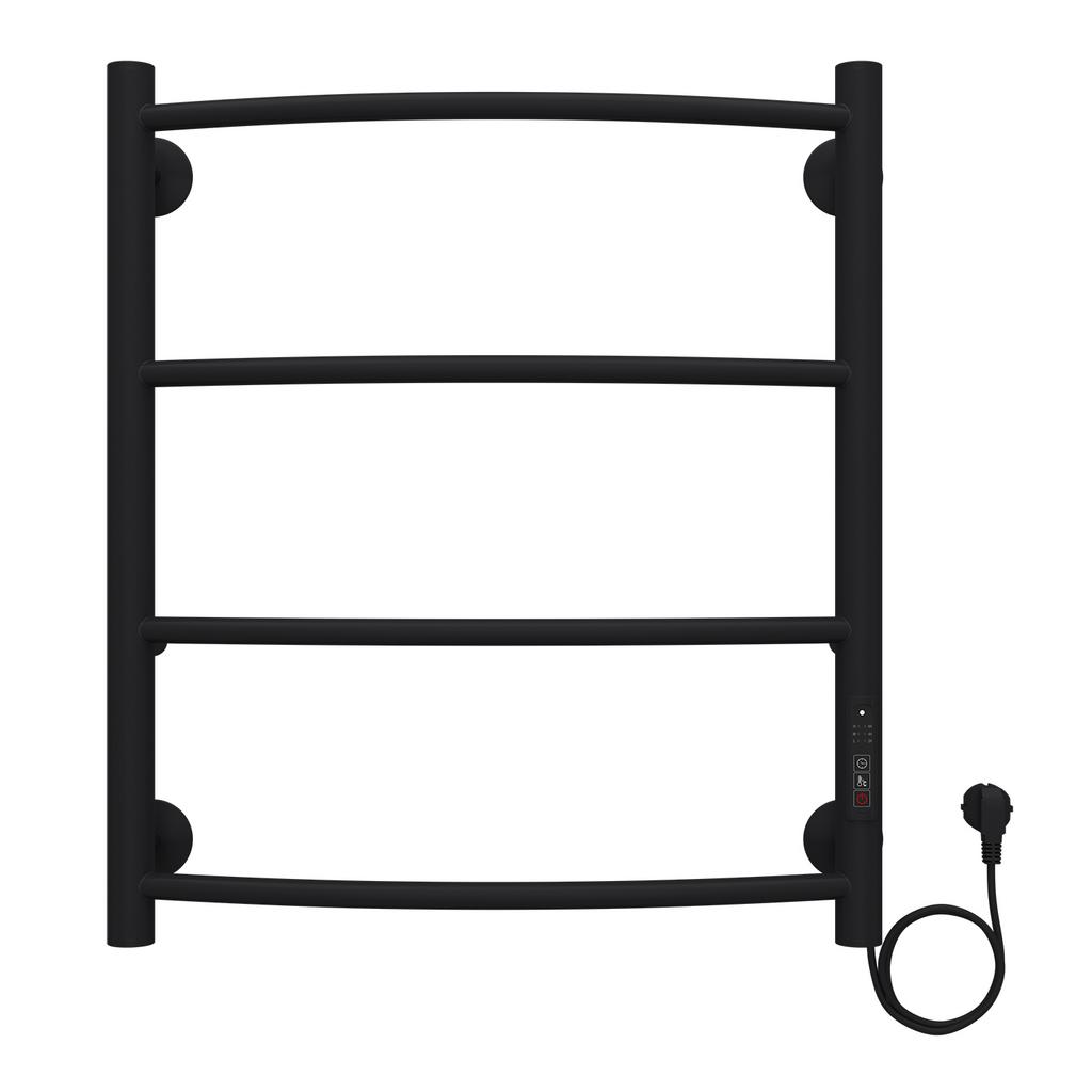 Полотенцесушитель электр.50х60 Verona 4перекл.Чёрный AZARIO AZ04856B