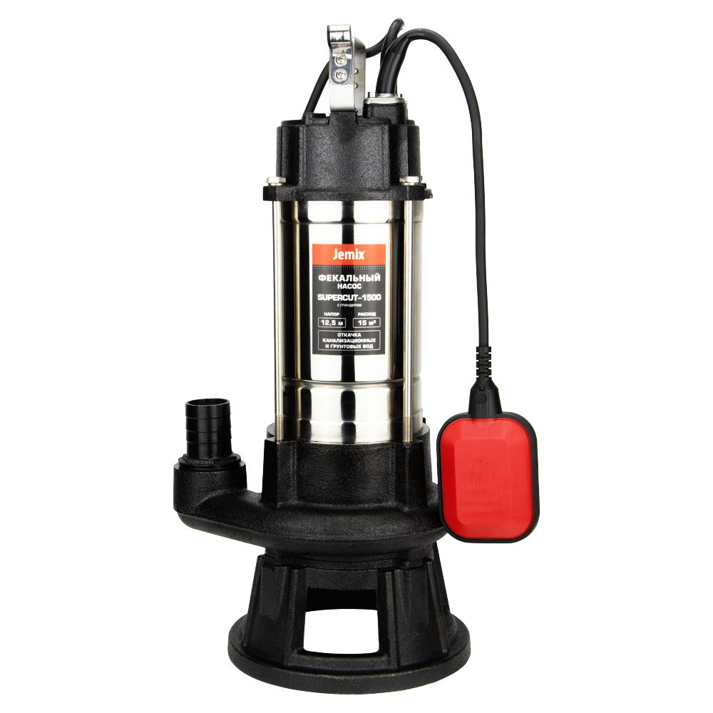 Фекальный насос SUPERCUT-1800 JEMIX