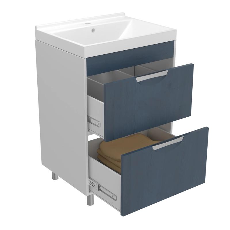 Тумба для ванной "Байкал-60"  под ум.Fest-60  (ПВХ)