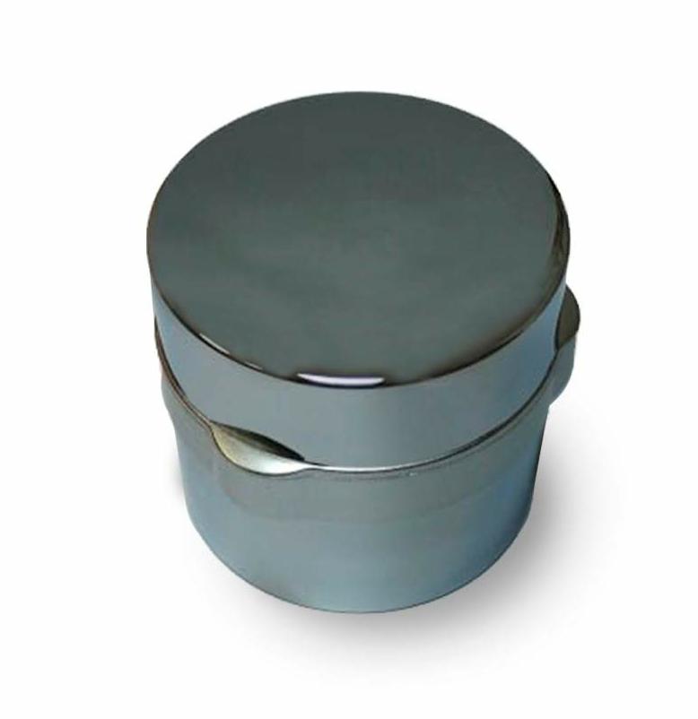 Ручка переключателя режимов круглая, металлическая, под шлиц для душевой кабины