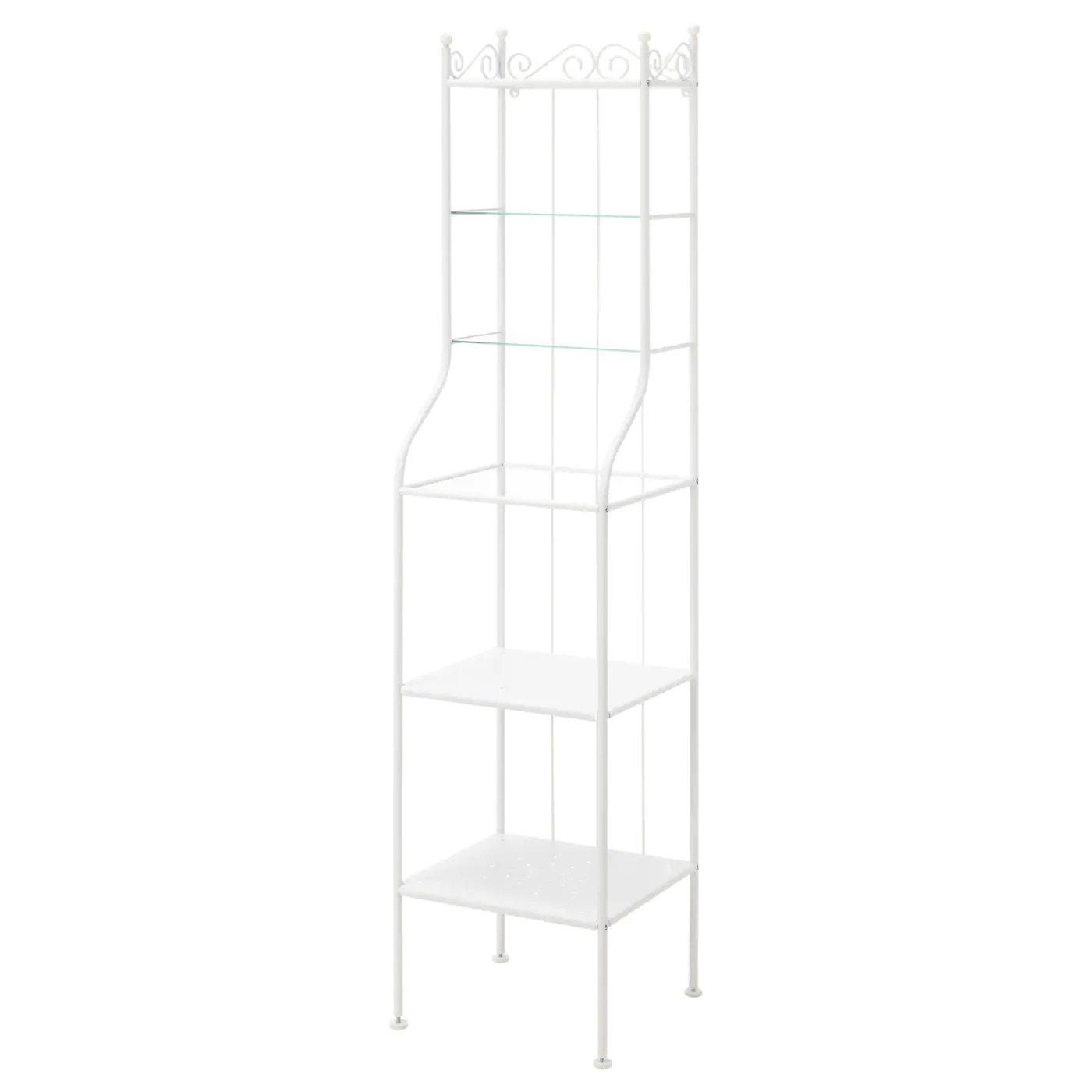 RÖNNSKÄR IKEA РЁНШЭР Стеллаж, белый 42x176 см  (ТОВАР ВЫШЕЛ ИЗ АССОРТИМЕНТА)