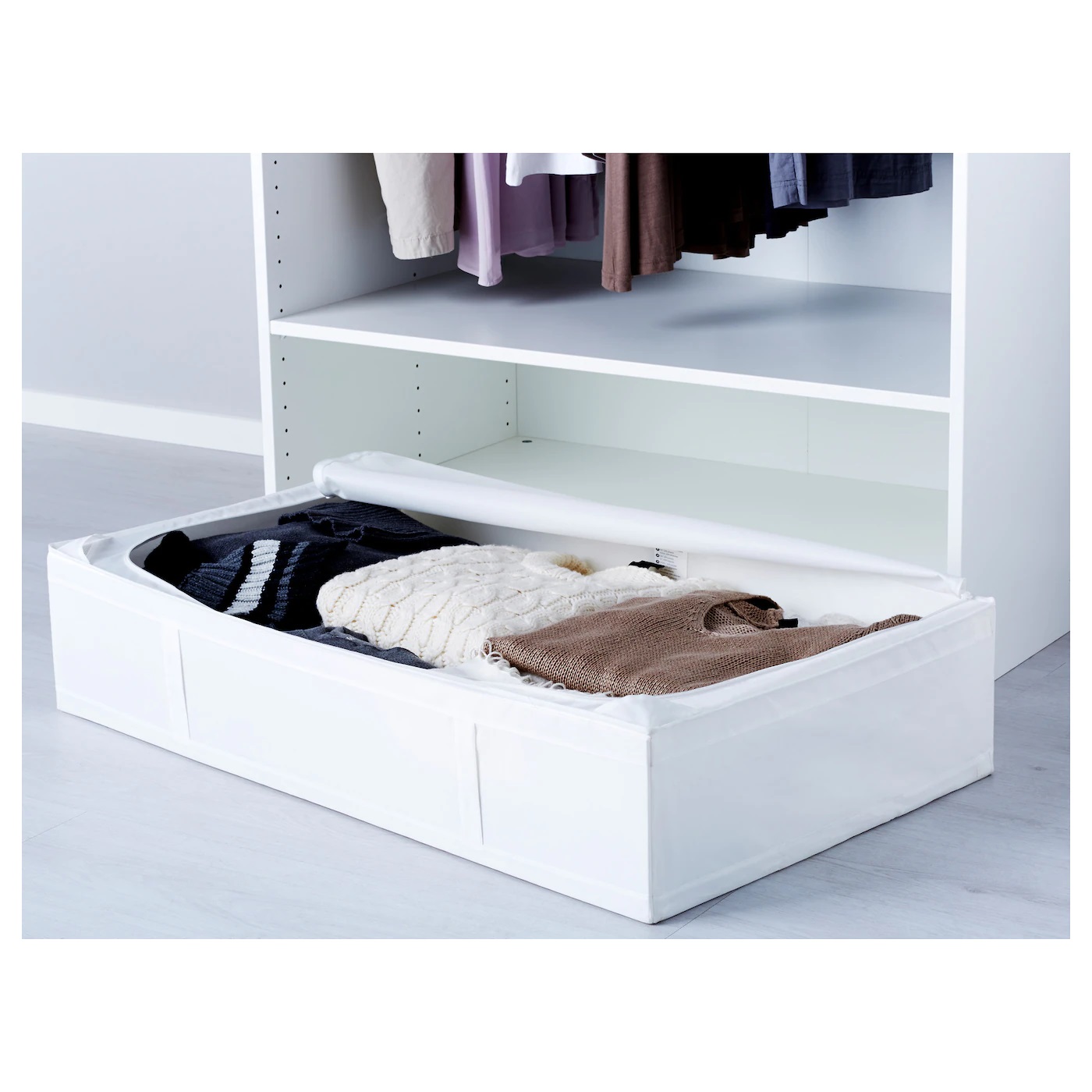 SKUBB IKEA Сумка для хранения, белый, 93x55x19 см  (ТОВАР ВЫШЕЛ ИЗ АССОРТИМЕНТА)
