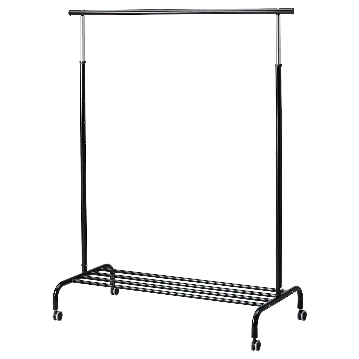 RIGGA IKEA РИГГА Напольная вешалка, черный  (ТОВАР ВЫШЕЛ ИЗ АССОРТИМЕНТА)
