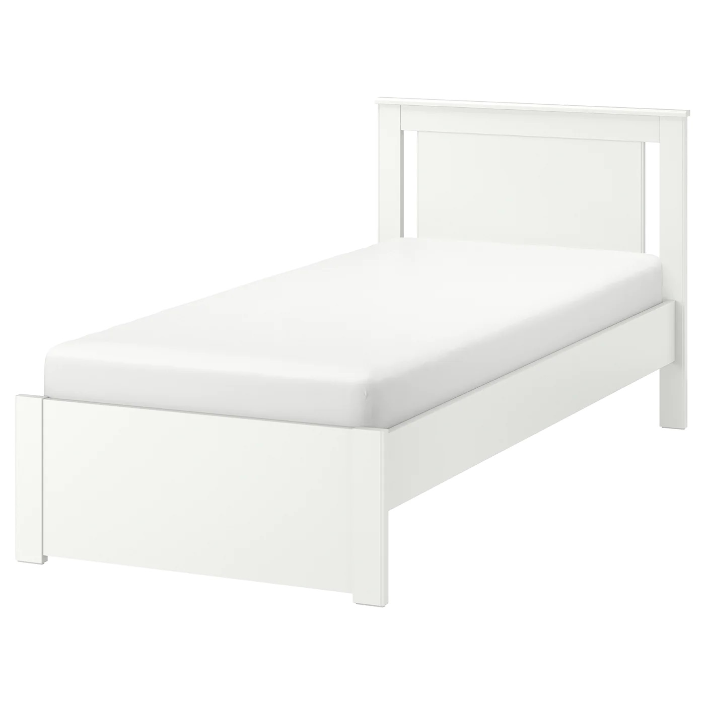SONGESAND IKEA Каркас кровати, белый/Лурой90x200 см  (ТОВАР ВЫШЕЛ ИЗ АССОРТИМЕНТА)
