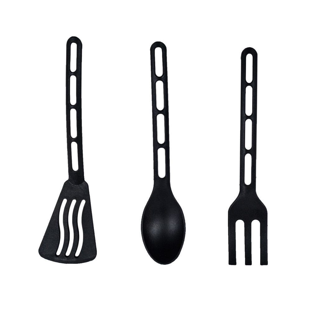 HOPKOK IKEA ХОПКОК Кухонные приборы, 3 предм, черный  (ТОВАР ВЫШЕЛ ИЗ АССОРТИМЕНТА)