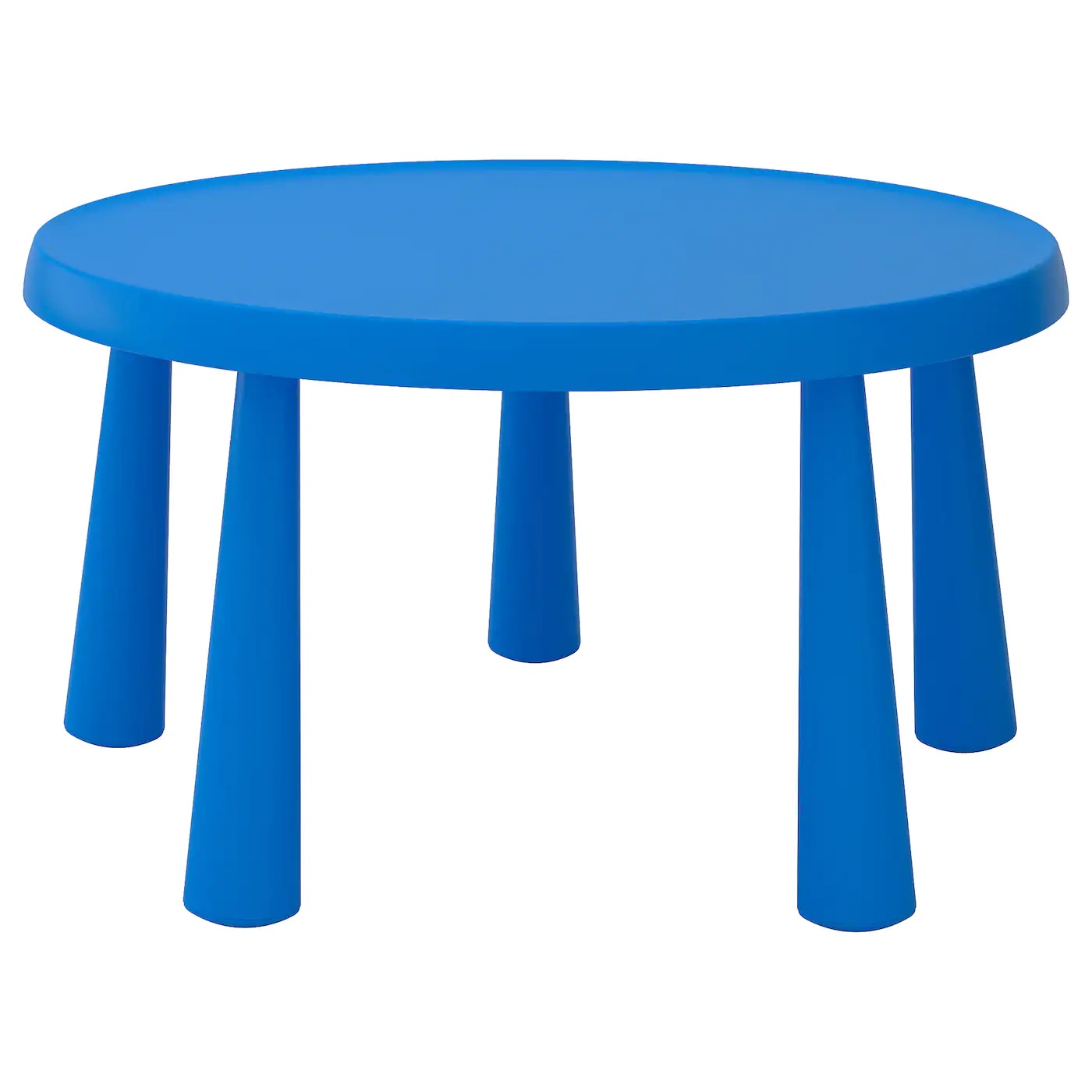 MAMMUT IKEA Стол детский, для дома/улицы, синий, 85 см  (ТОВАР ВЫШЕЛ ИЗ АССОРТИМЕНТА)