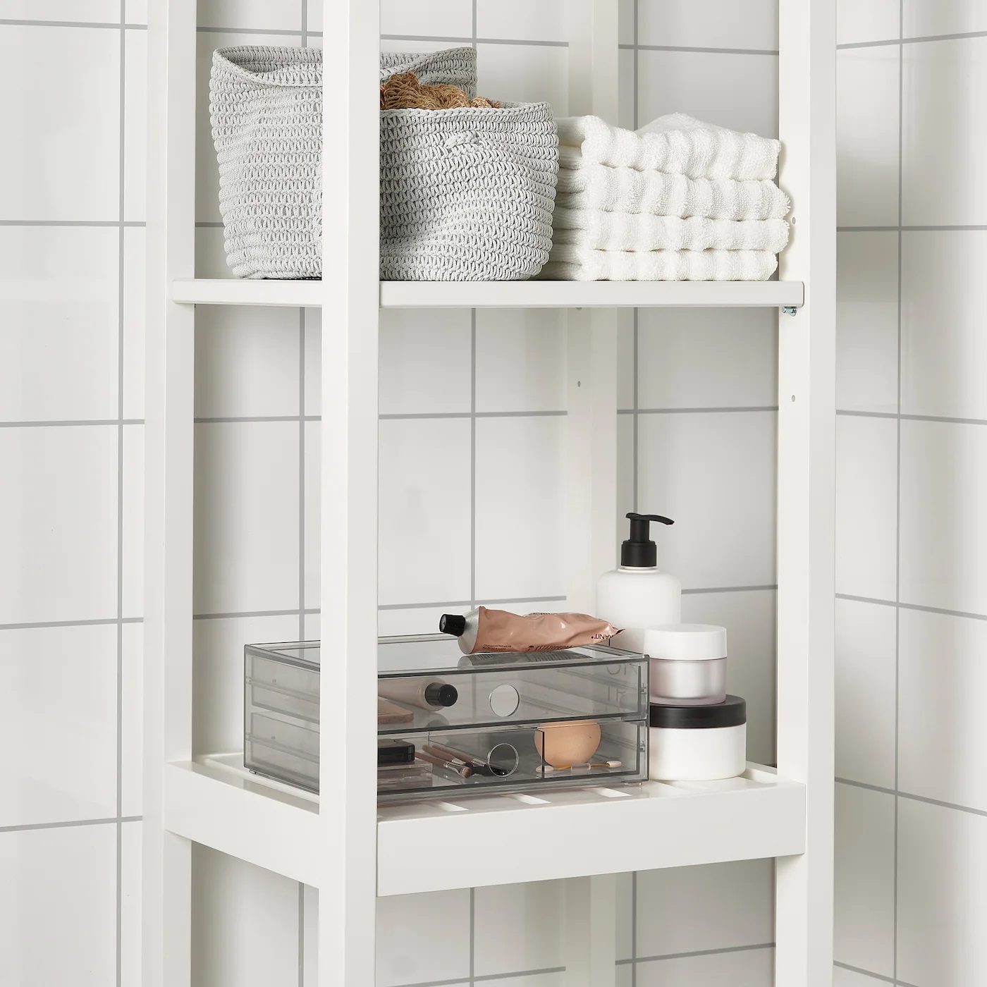 GODMORGON IKEA ГОДМОРГОН Мини-комод с 2 ящиками, дымчатый23x19x9 см  (ТОВАР ВЫШЕЛ ИЗ АССОРТИМЕНТА)